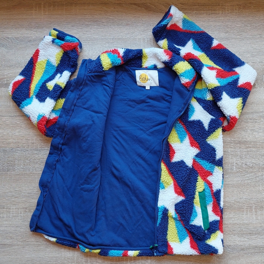 Mini Boden ln/euc star borg coat 11-12 years - Picture 10 of 16